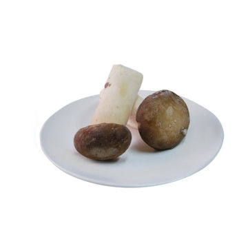 Iqf Freezing Fresh Mushrooms 6 ~ 8cm , Green Frozen Vegetables With Brc